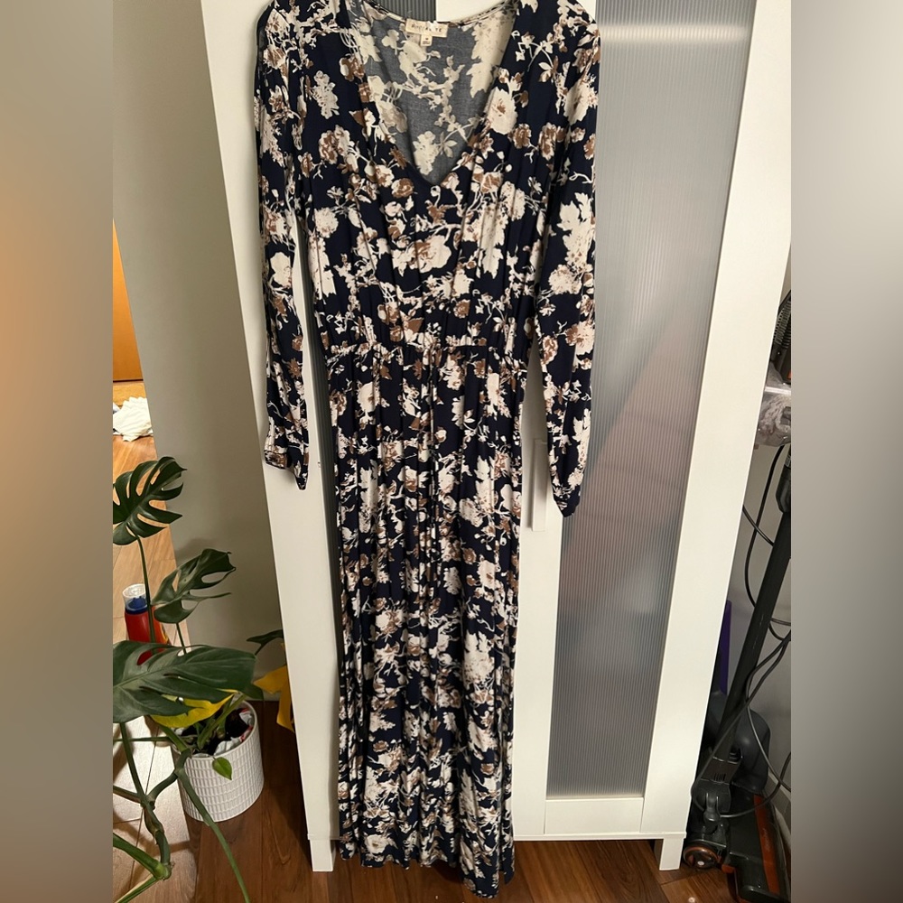 Socialite floral maxi dress
